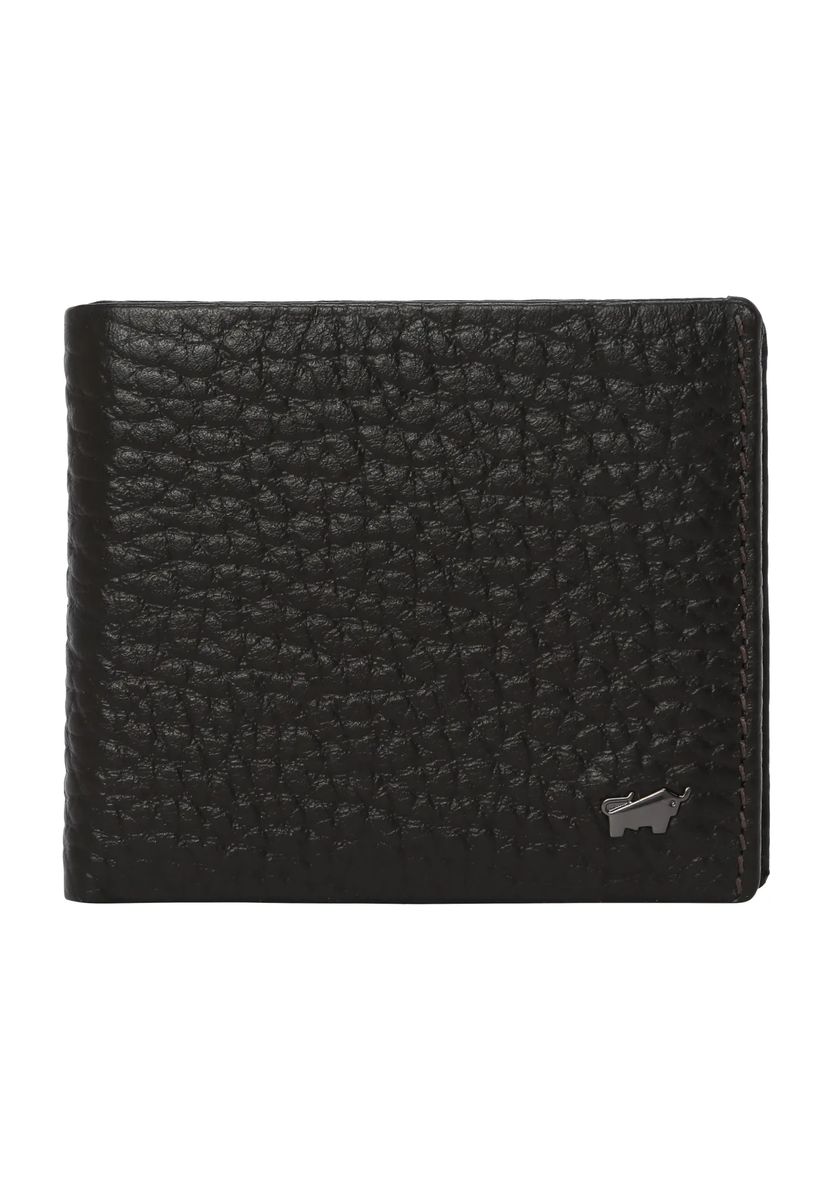 BRAUN BÜFFEL Geldbörse "Yannik", Leder, Emblem, für Herren, braun, 99