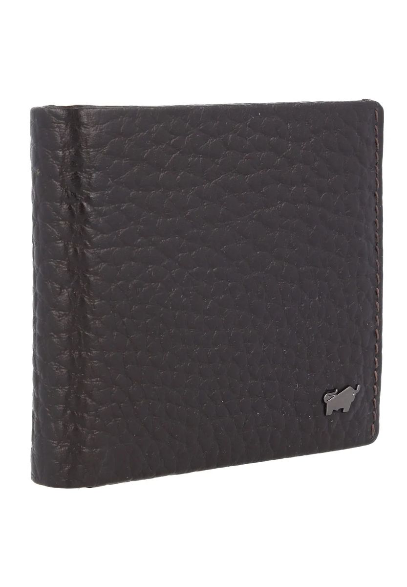 BRAUN BÜFFEL Geldbörse "Yannik", Leder, Emblem, für Herren, braun, 99
