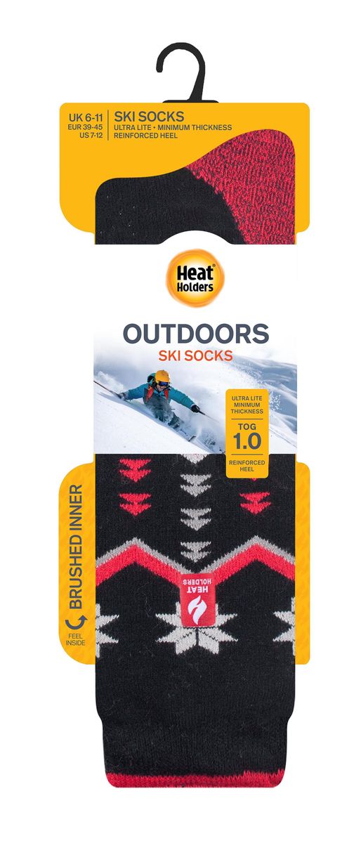 Thermoskistrümpfe mit Nordic-Muster