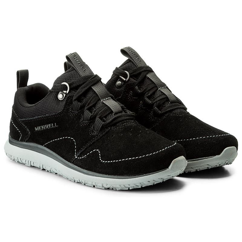 Lace-Up Outdoor-Sneaker aus Wildleder