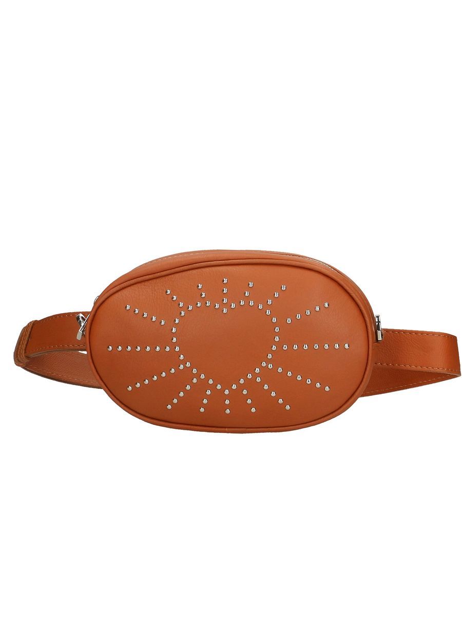 Bauchtasche Leder mit Nieten