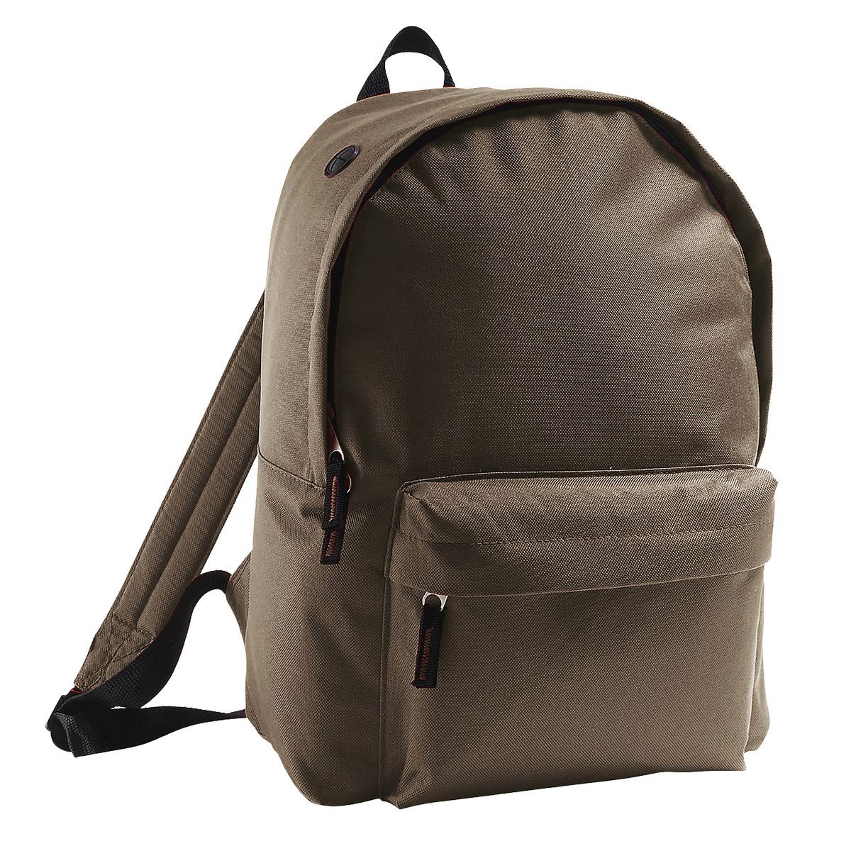 Klassischer Alltagsrucksack mit Vordertasche
