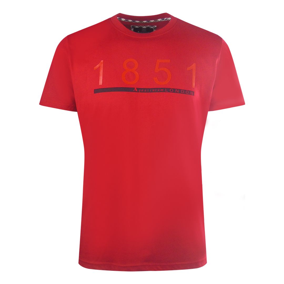 Klassisches T-Shirt mit Logo-Grafik