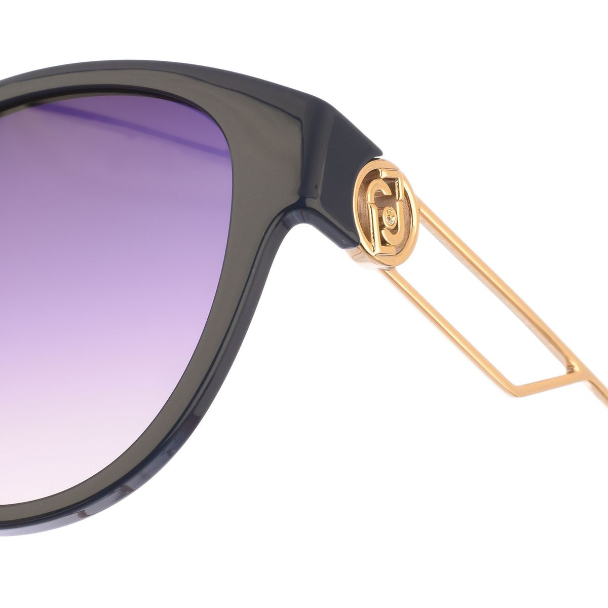 Elegante Sonnenbrille mit Ovaler Form