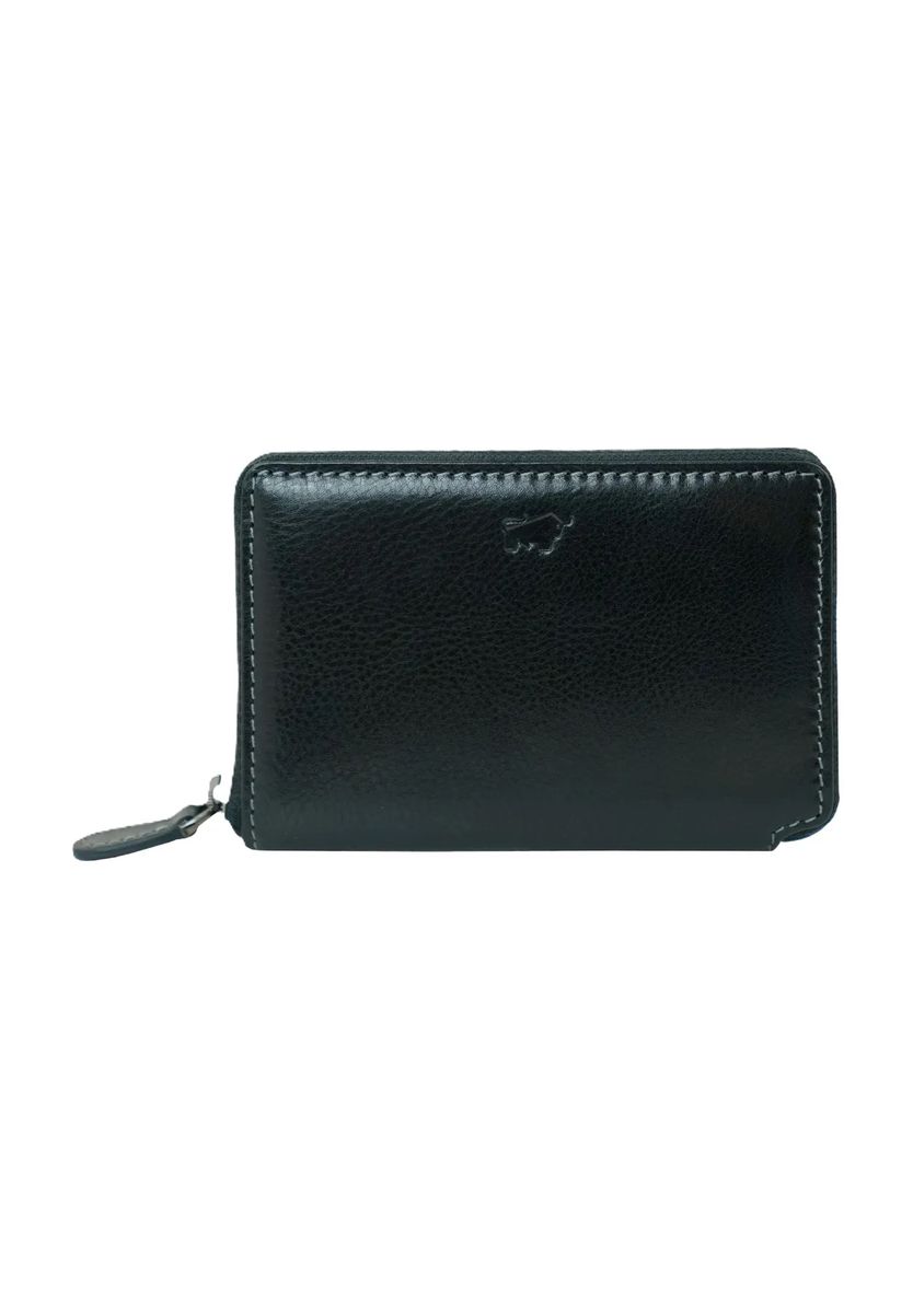 BRAUN BÜFFEL Kartenetui "9CS", Reißverschluss, RFID-Schutz, Leder, für Herren, schwarz, 99