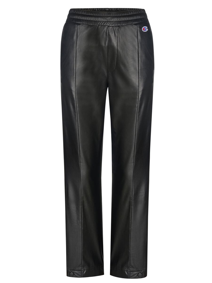 Champion Hose aus Kunstleder mit geradem Bein
