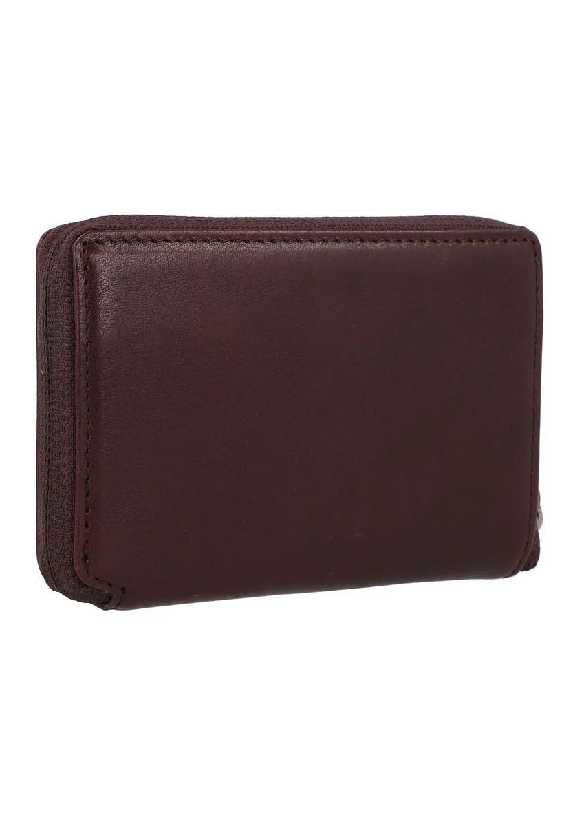 BRAUN BÜFFEL Kartenetui "9CS", Reißverschluss, RFID-Schutz, Leder, für Herren, braun, 99
