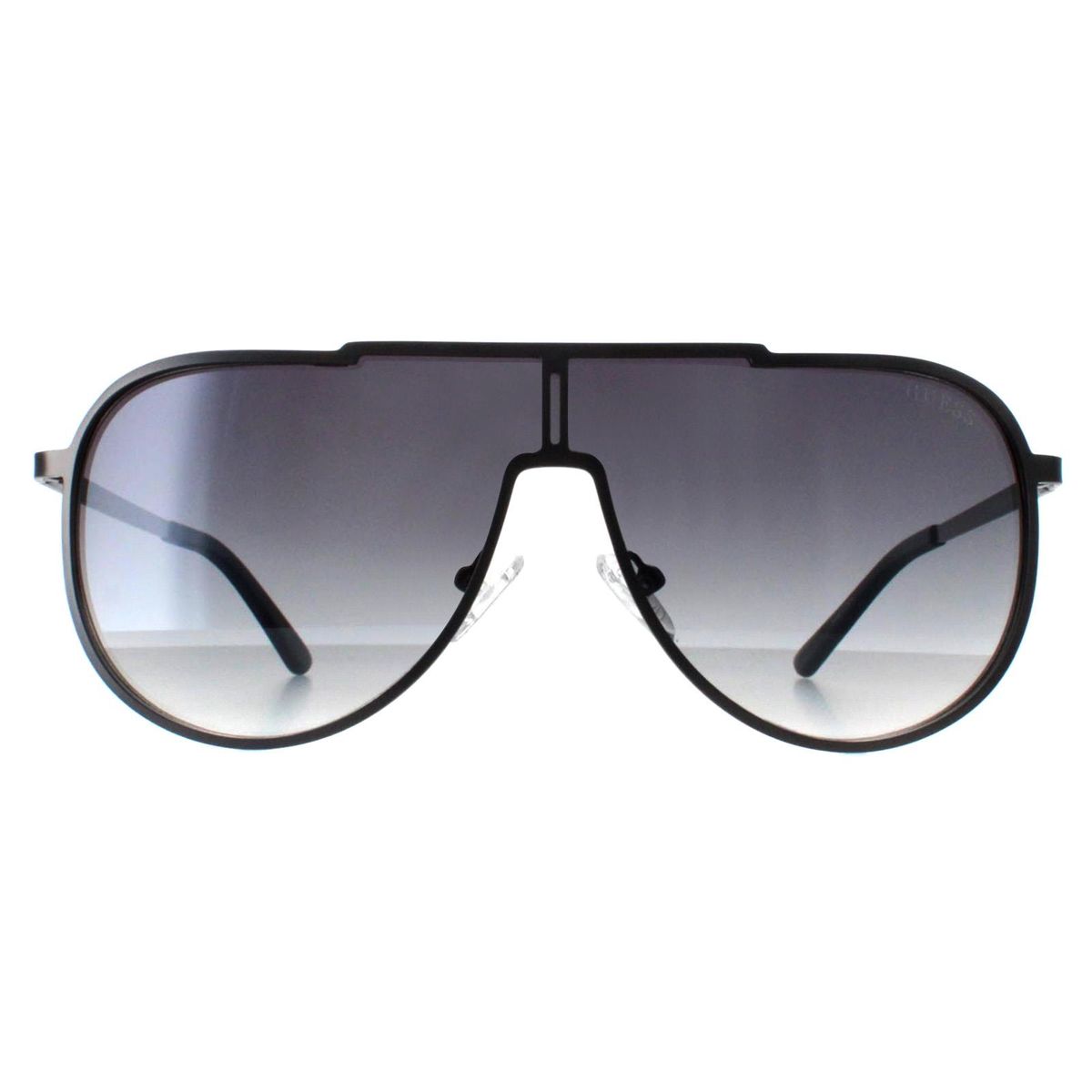 Aviator-Shield-Sonnenbrille mit Farbverlaufsgläsern
