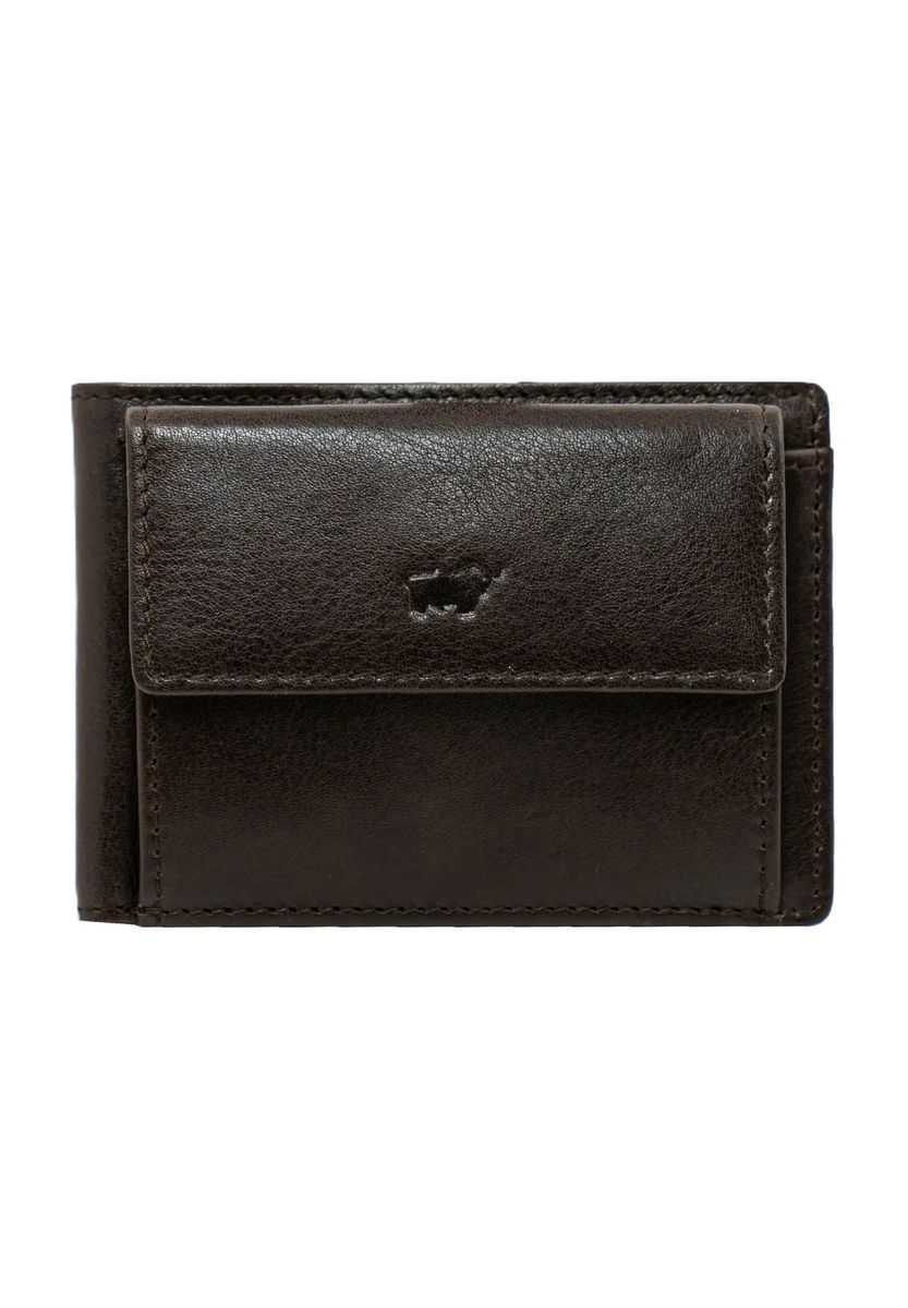 BRAUN BÜFFEL Brieftasche, Rindsleder, RFID-Schutz, für Herren, braun, 99