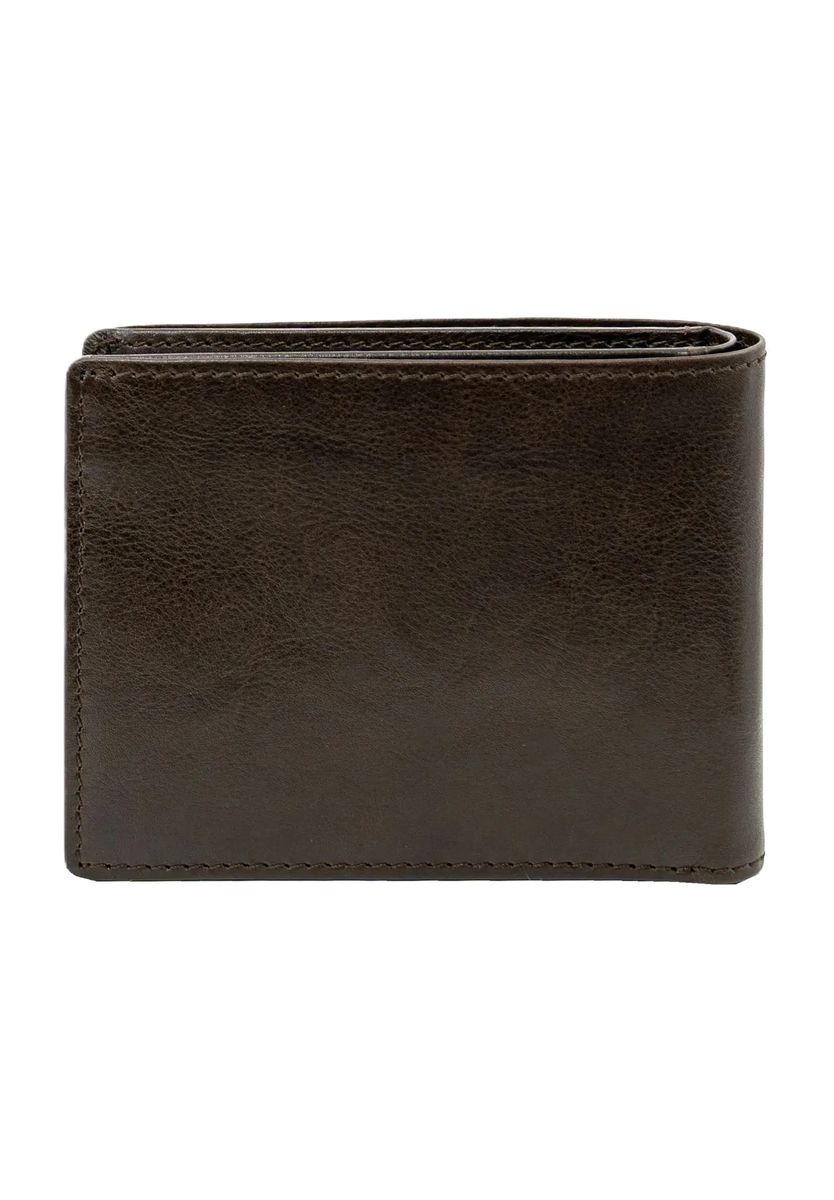 BRAUN BÜFFEL Brieftasche, Rindsleder, RFID-Schutz, für Herren, braun
