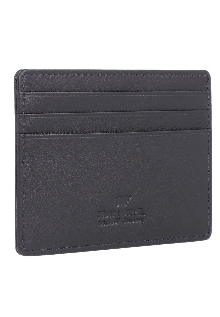 Minimalistisches Leder-Kartenetui mit RFID-Schutz