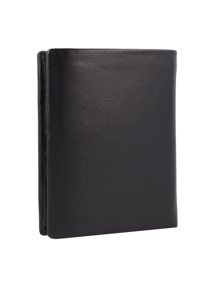 Klassische Lederbrieftasche im Querformat