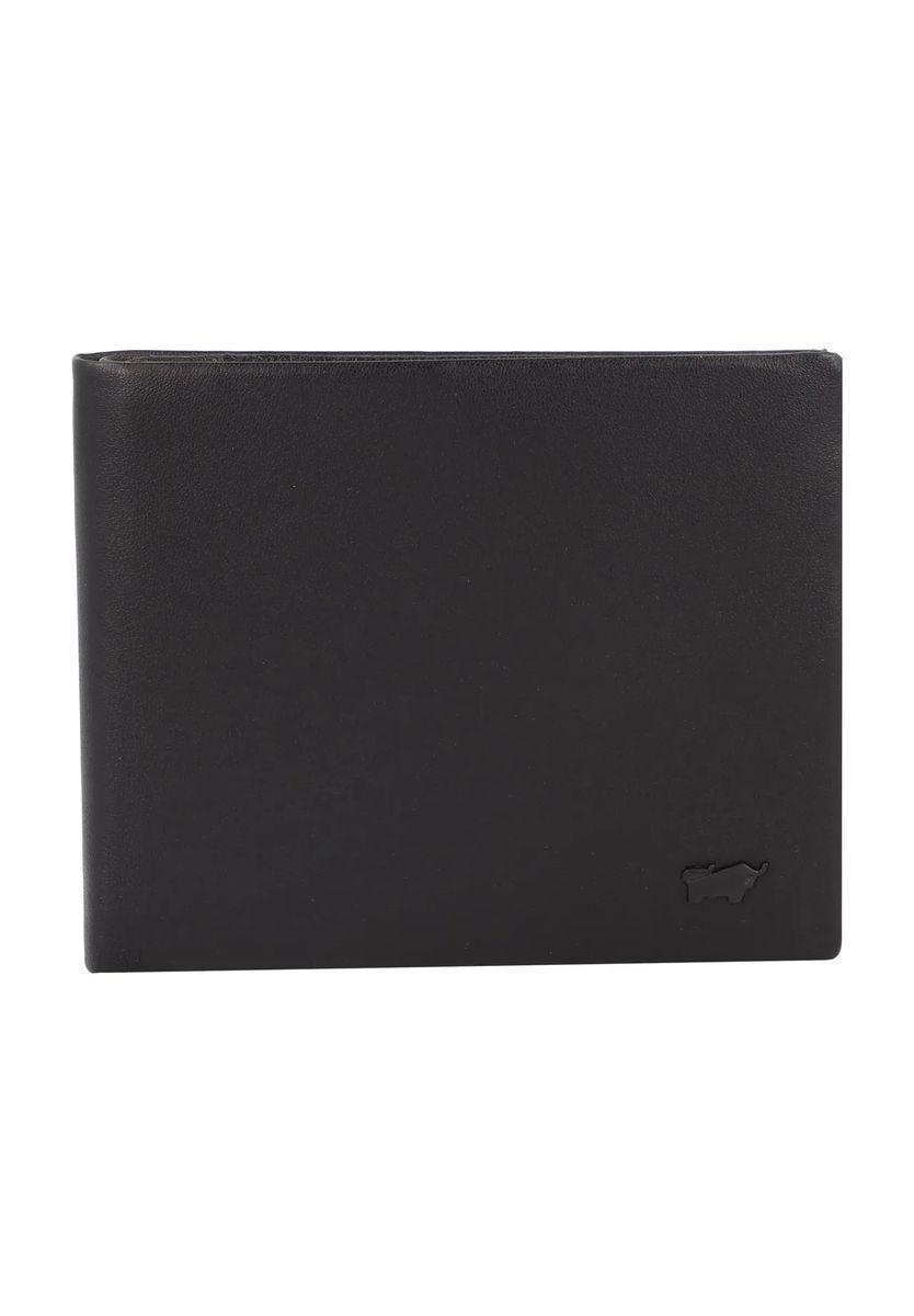 Klassische Lederbrieftasche im Querformat