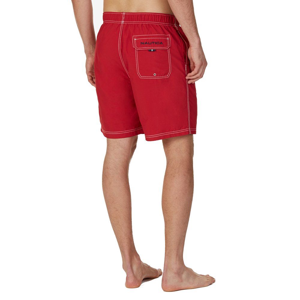 Bermuda-Badeshorts mit Kordelzug