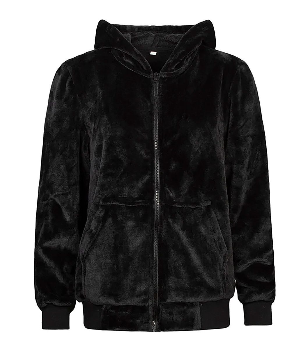 Heat Holders - Ladies Soul Warming Soft Fleece Lounge Hoodie - Schwarz
