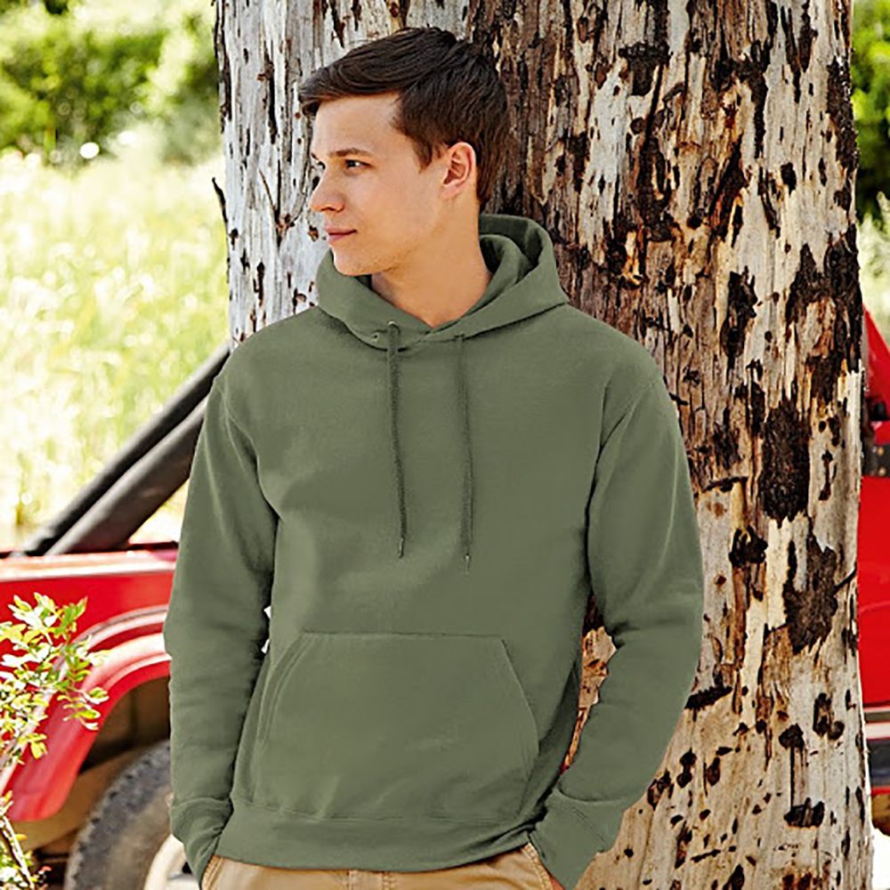 Premium Kapuzenpullover aus Baumwollmischung