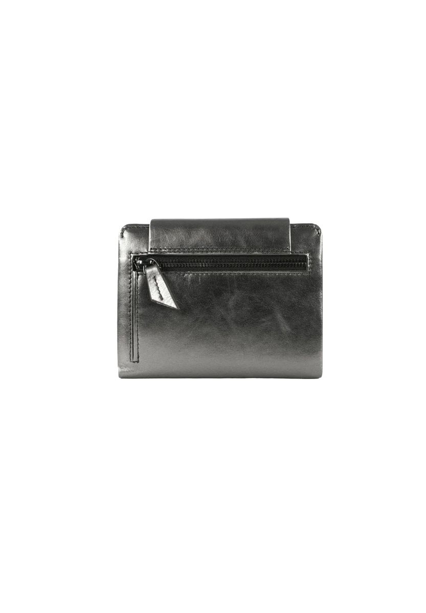 BRAUN BÜFFEL Brieftasche, RFID-Schutz, Leder, für Damen, silber, 99