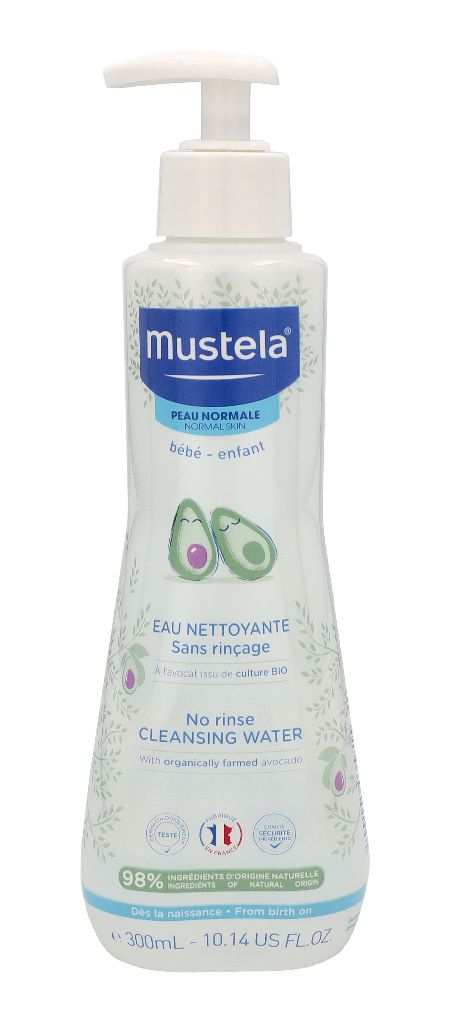 Mustela Bebe Reinigungswasser ohne Abspülen 300 ml