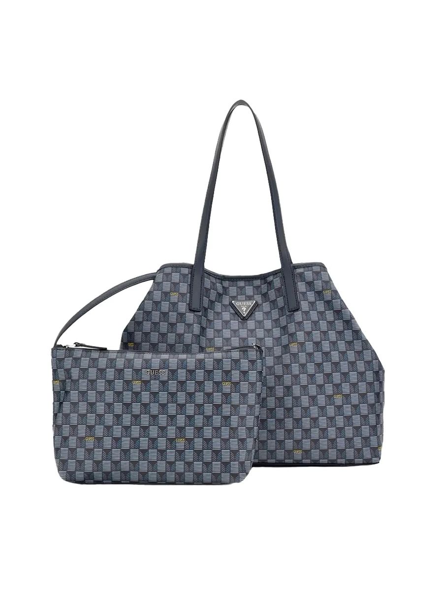 Modernes Monogramm-Muster Tragetaschen-Set