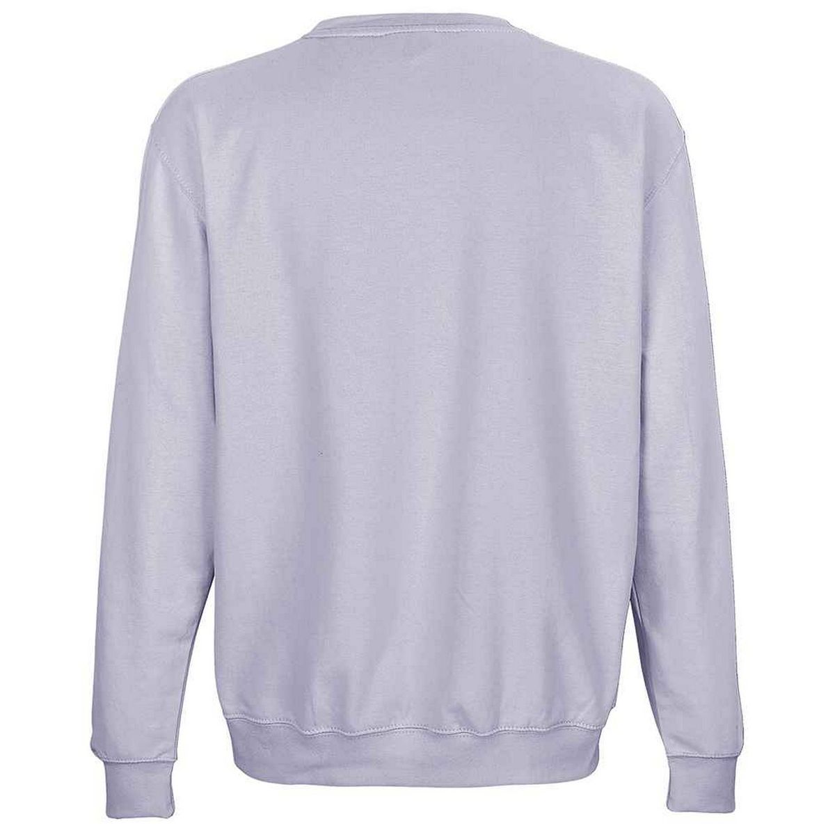 Klassisches Fleece-Sweatshirt mit Rundhalsausschnitt