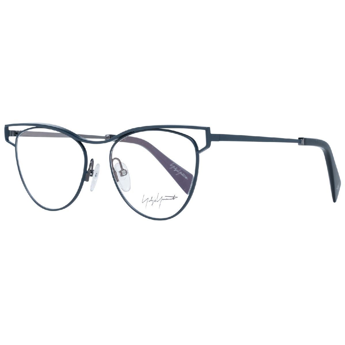 Metallbrille mit Katzenaugen-Form