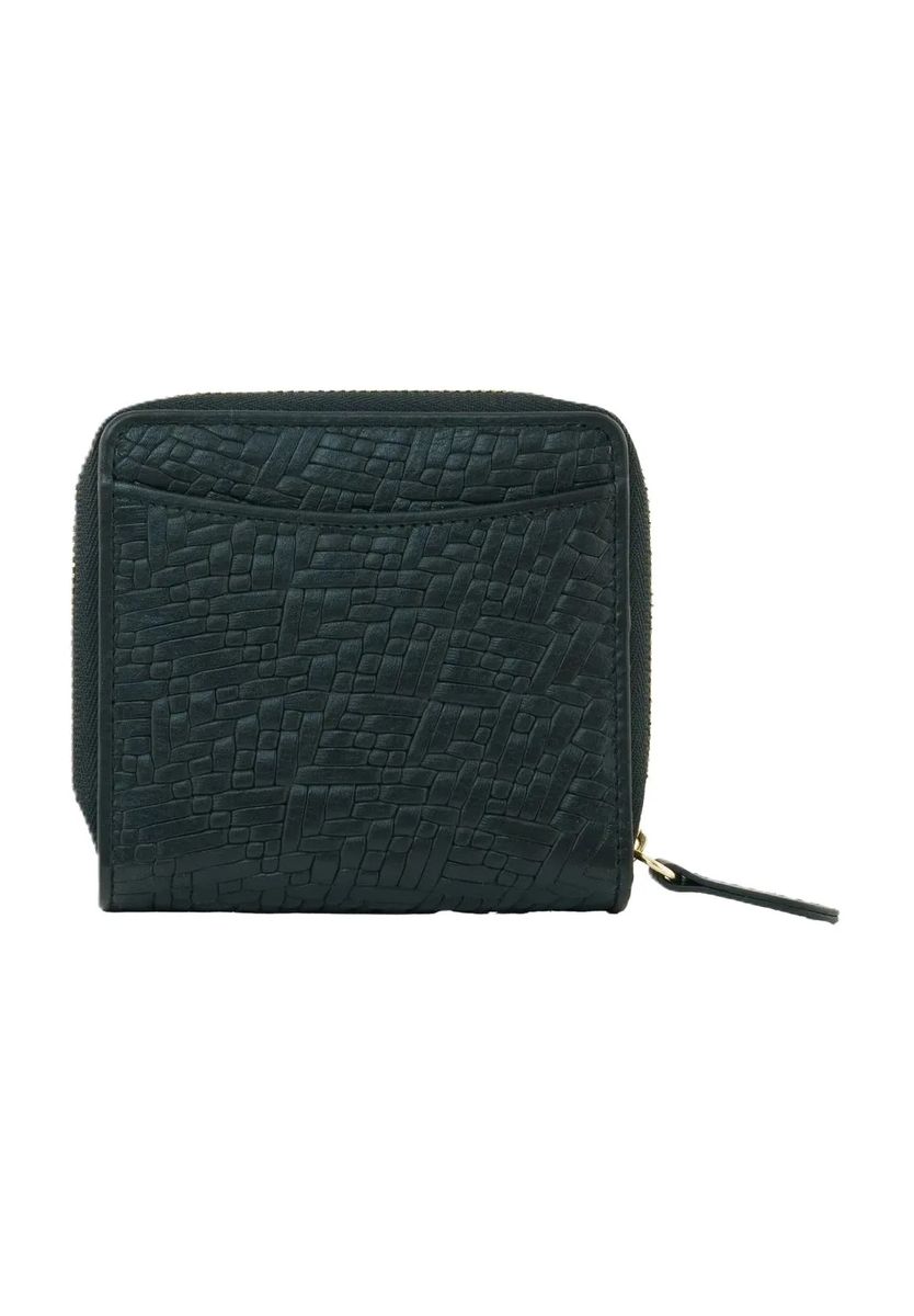 BRAUN BÜFFEL Geldbörse, Leder, Flechtprägung, für Damen, schwarz, 99