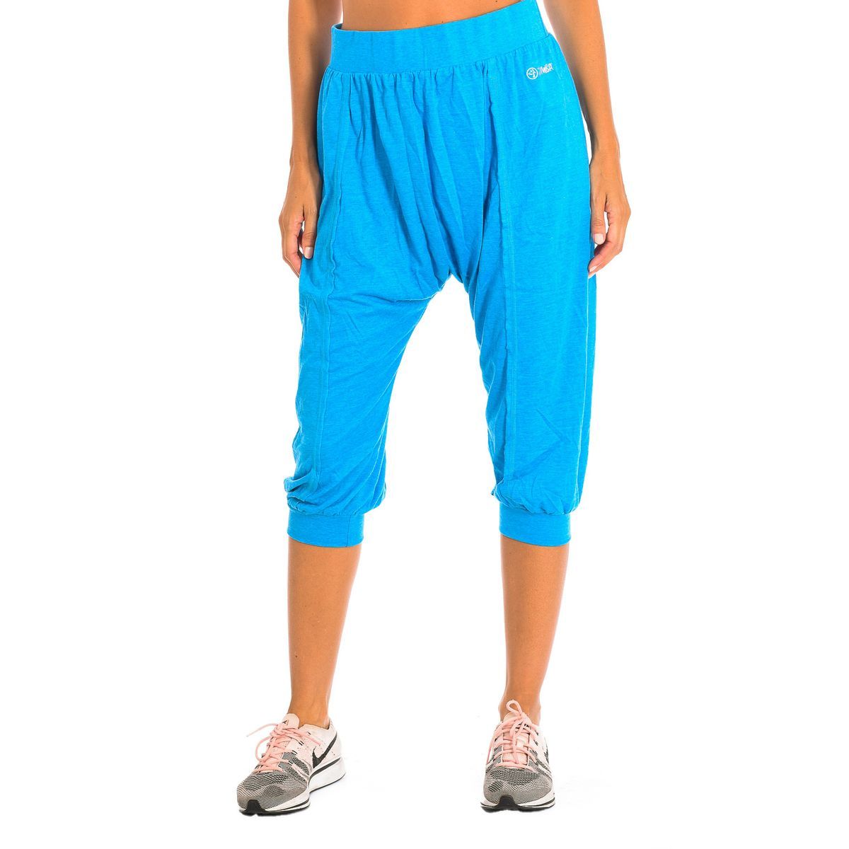 Sportliche Caprihose im Harem-Stil