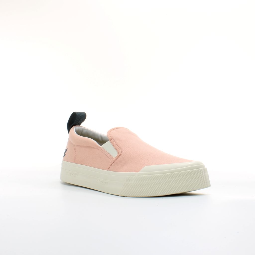 Slip-On Plimsolls aus Canvas mit dicker Sohle