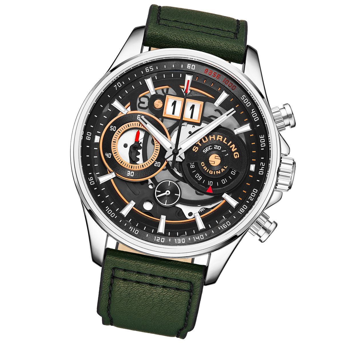 Ace Aviator Chronograph Tachymeter Uhr
