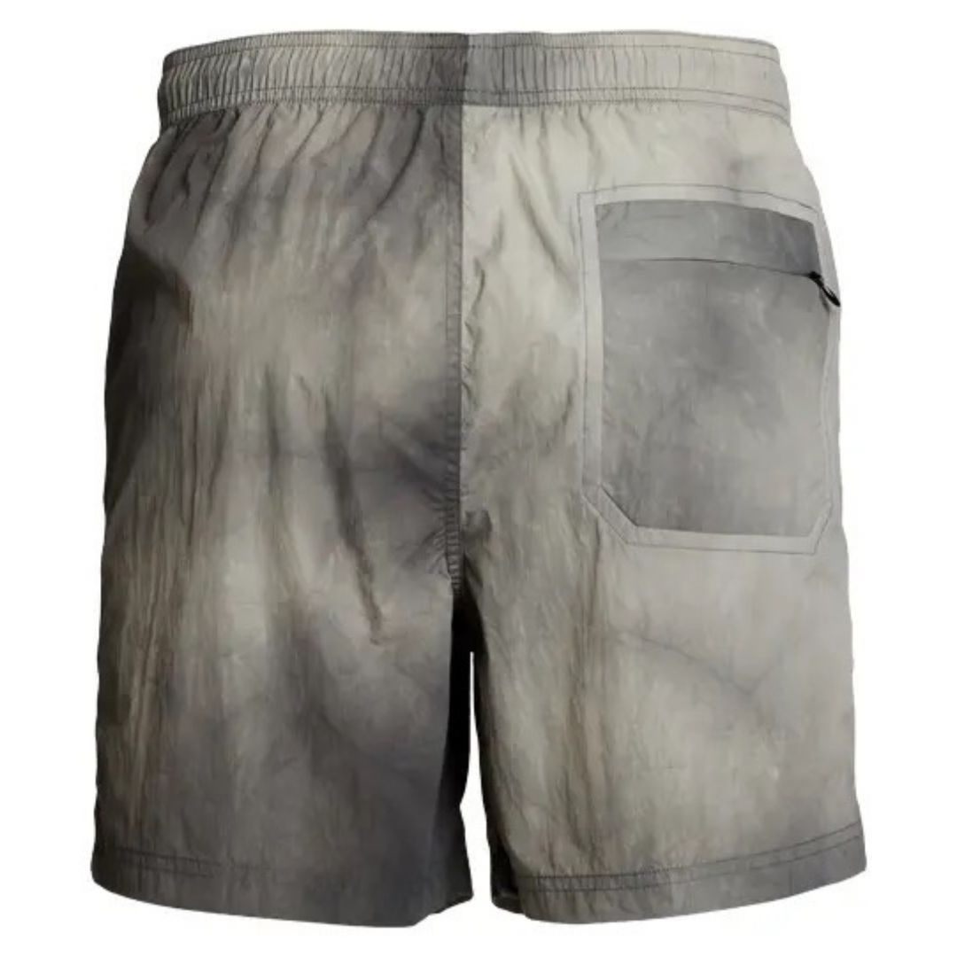 Leichte irisierende Shorts mit Kordelzug