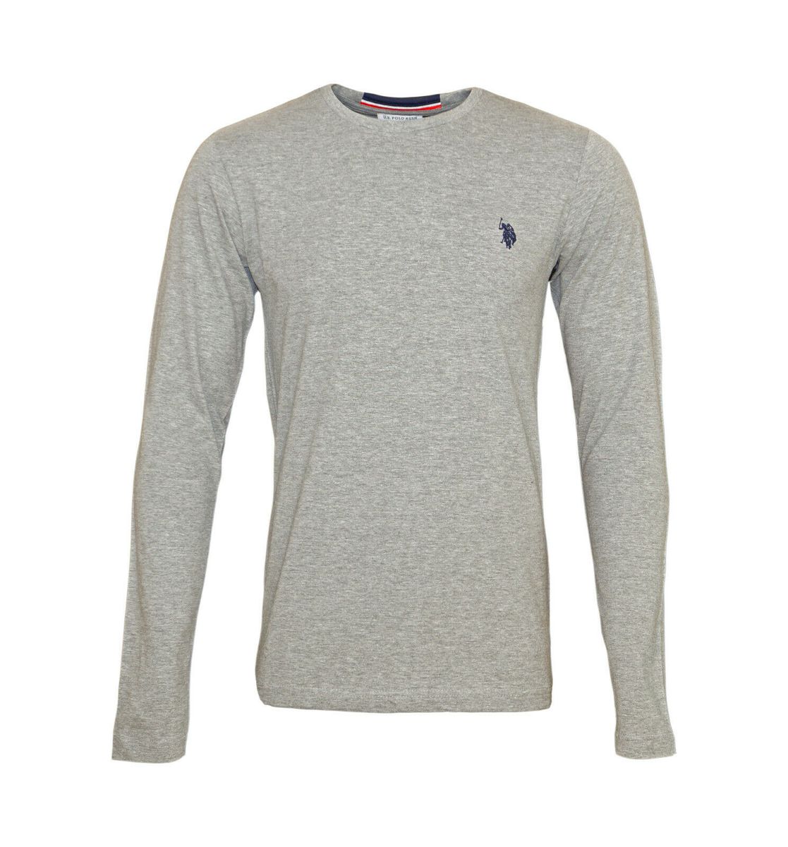 Klassisches Langarmshirt mit Rundhalsausschnitt