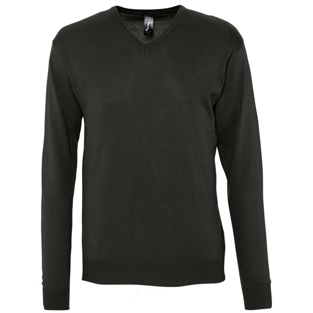 Herren Strickpullover mit V-Ausschnitt
