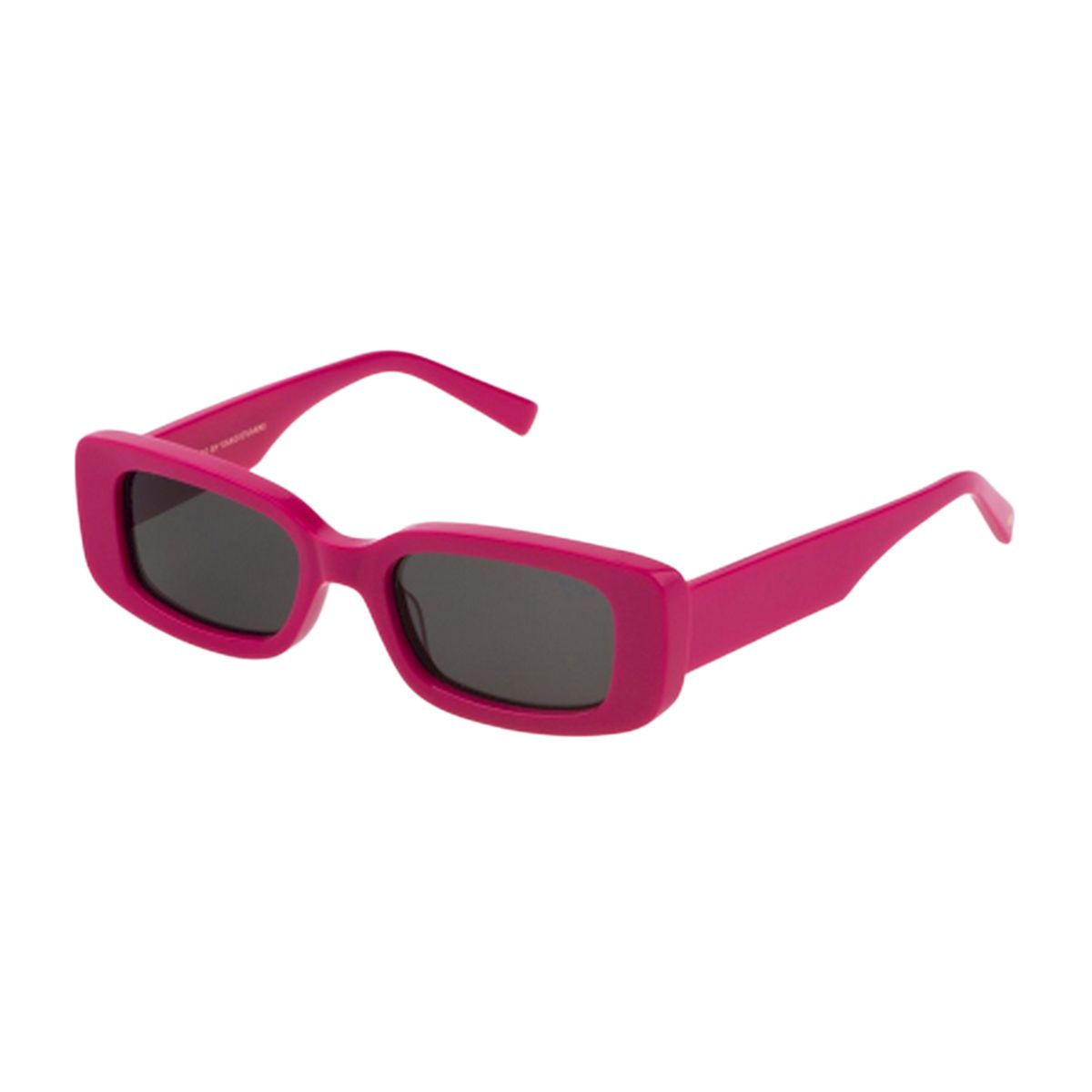 Retro Rechteckige Sonnenbrille mit Farbverlaufsglas