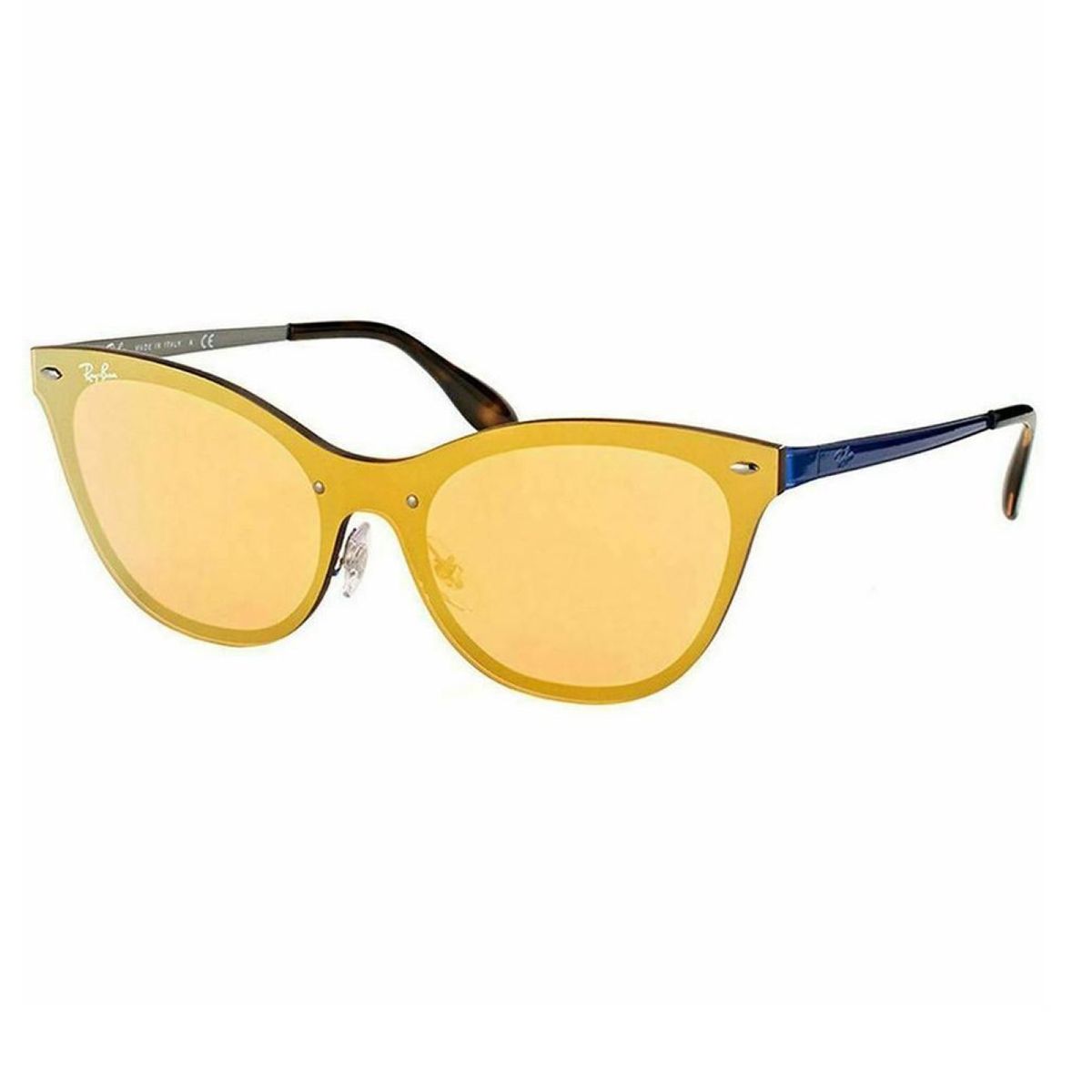 Markante Cat-Eye Shield Sonnenbrille