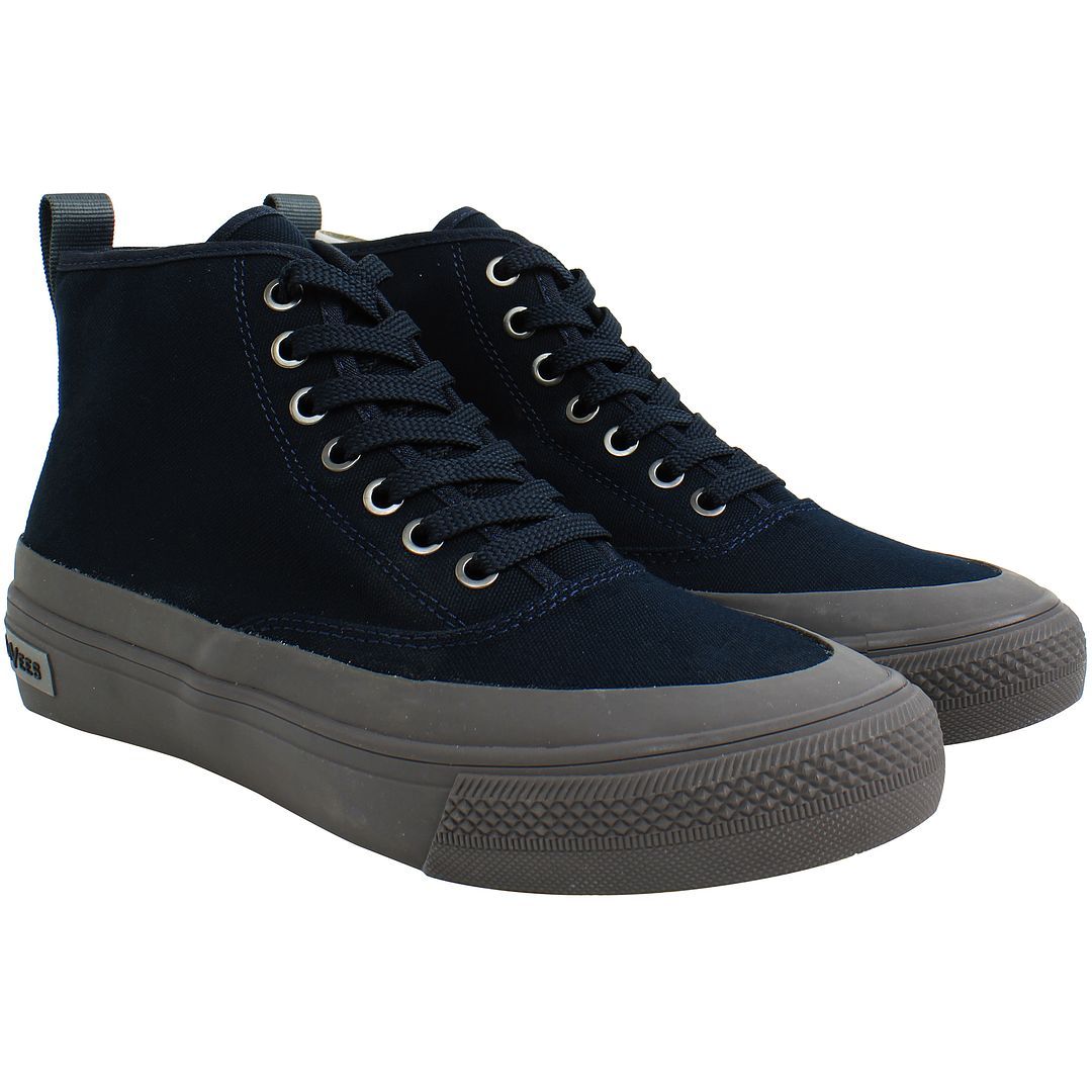 High-Top Canvas Utility Sneaker
