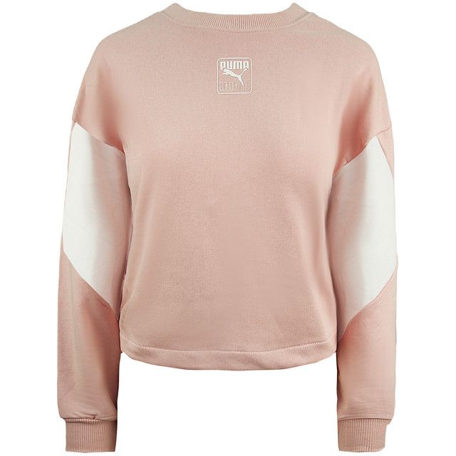 Damen Sweatshirt mit Rundhalsausschnitt und lockerer Passform