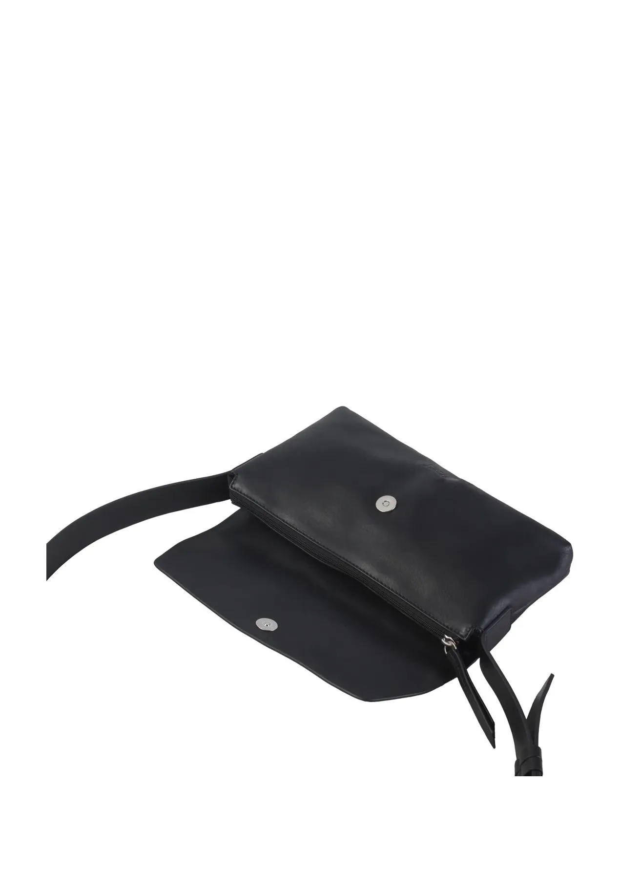 Minimalistische Leder-Umhängetasche