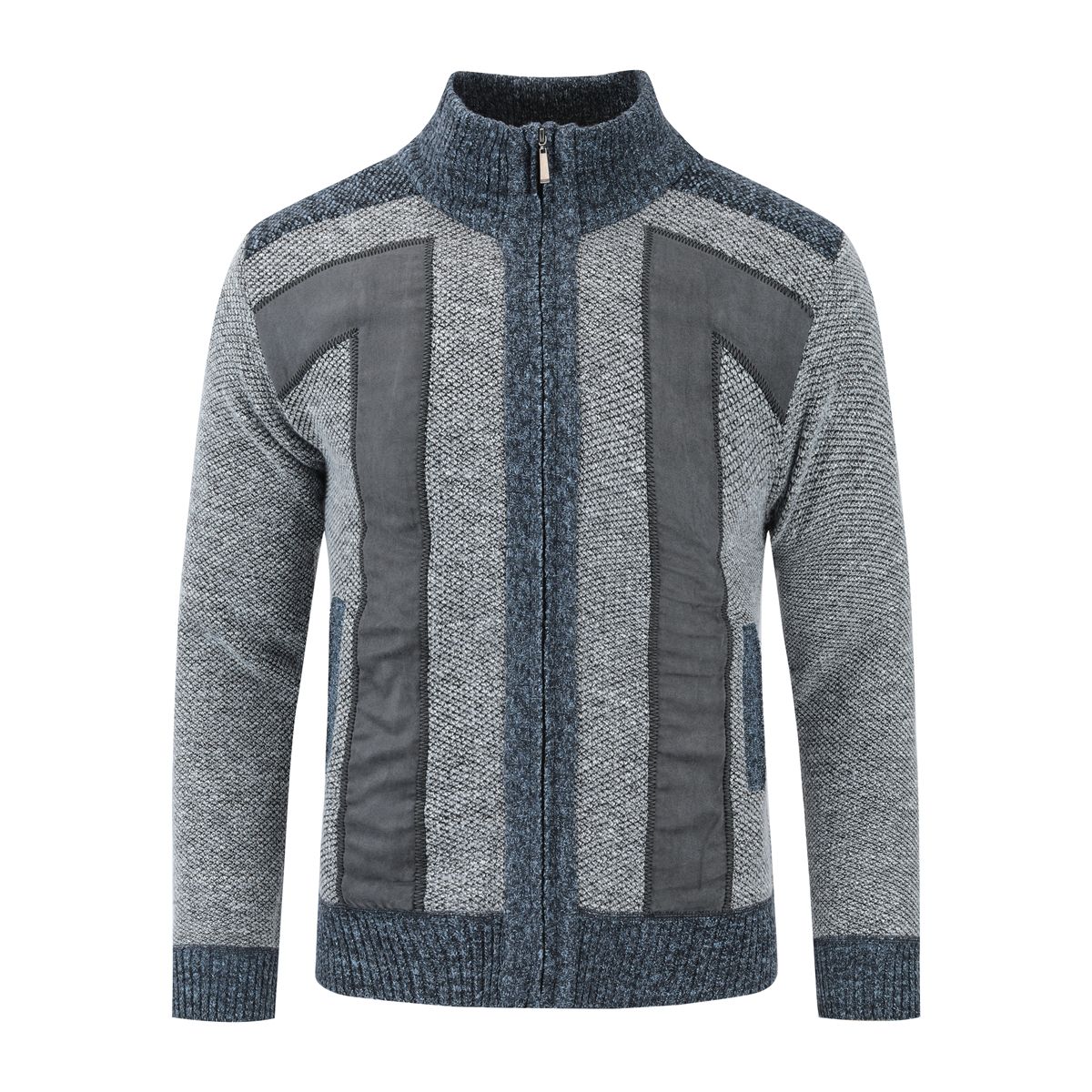 Herren Strickjacke mit Reißverschluss