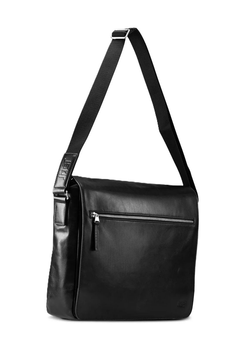 Professionelle Messenger-Laptoptasche aus Leder