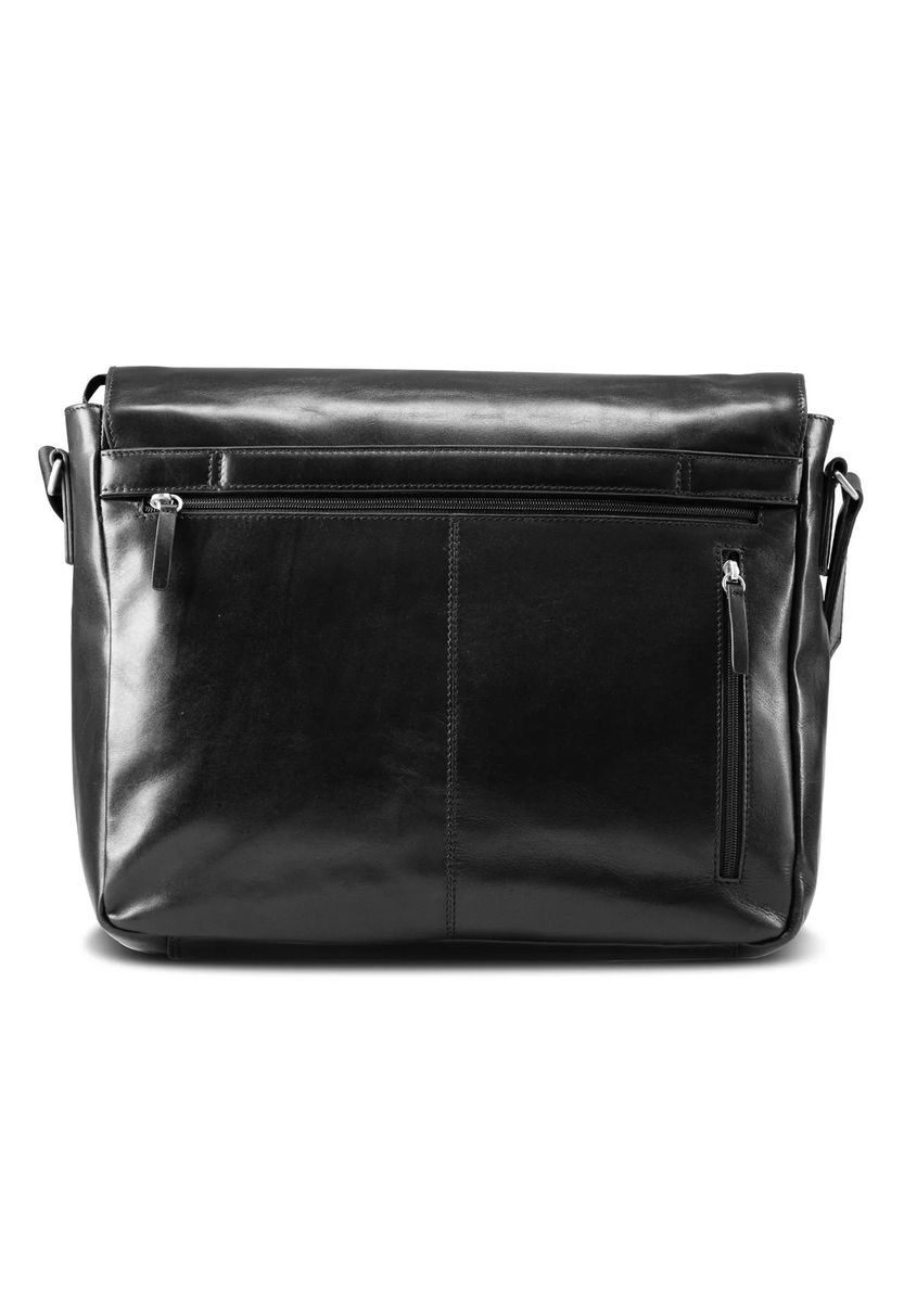 Professionelle Messenger-Laptoptasche aus Leder