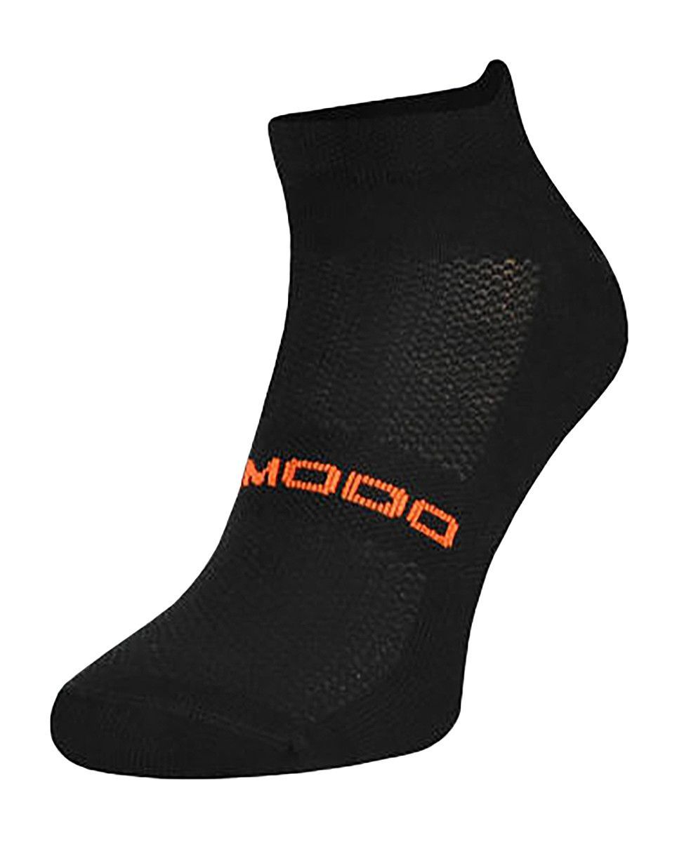 Comodo - Unisex Merino Wool Running Socken | Leichte Sport Socken - Schwarz