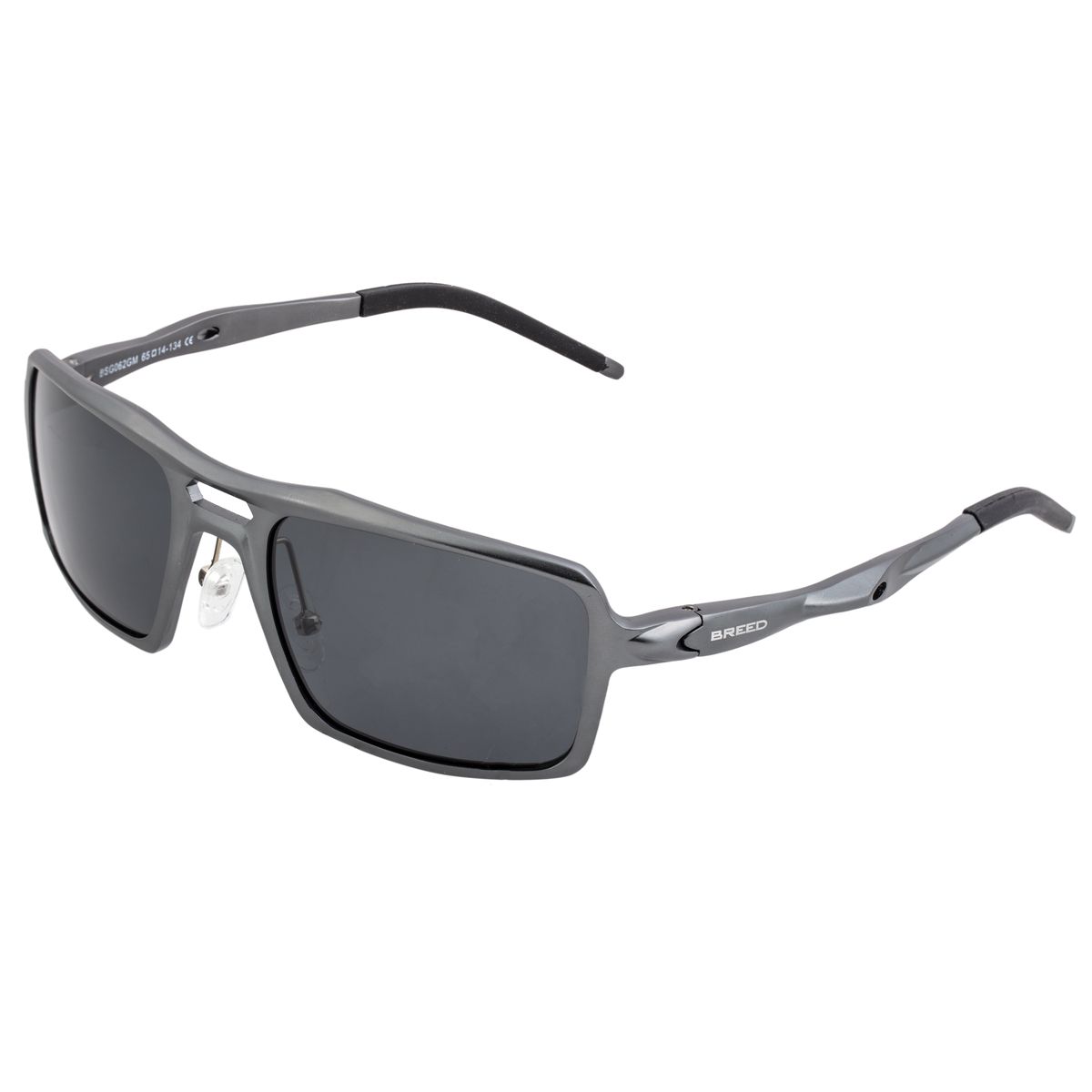 Rechteckige polarisierte Aluminium-Sonnenbrille