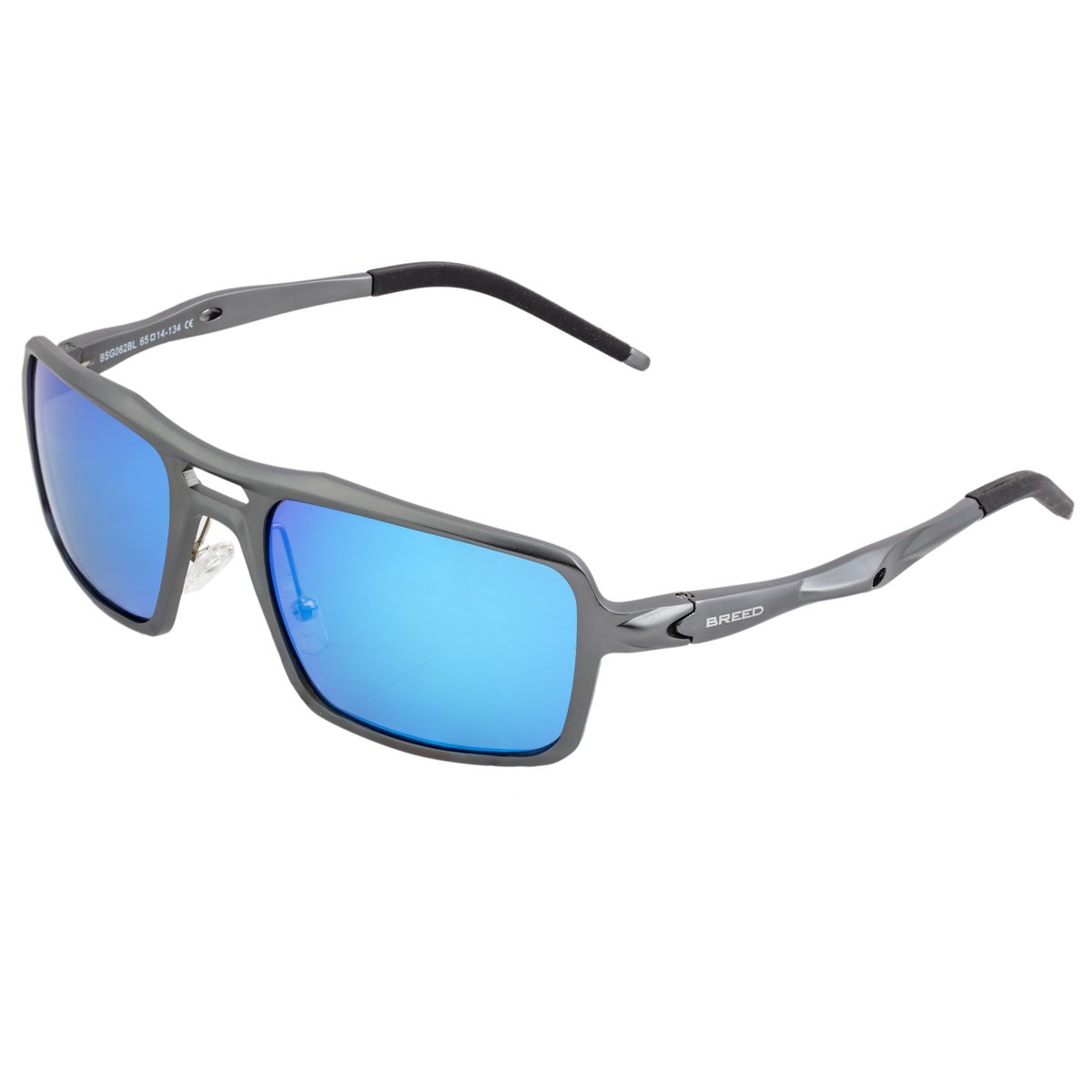 Rechteckige polarisierte Aluminium-Sonnenbrille