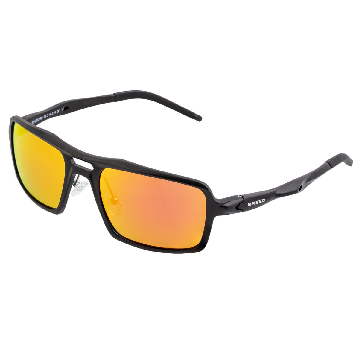 Rechteckige polarisierte Aluminium-Sonnenbrille