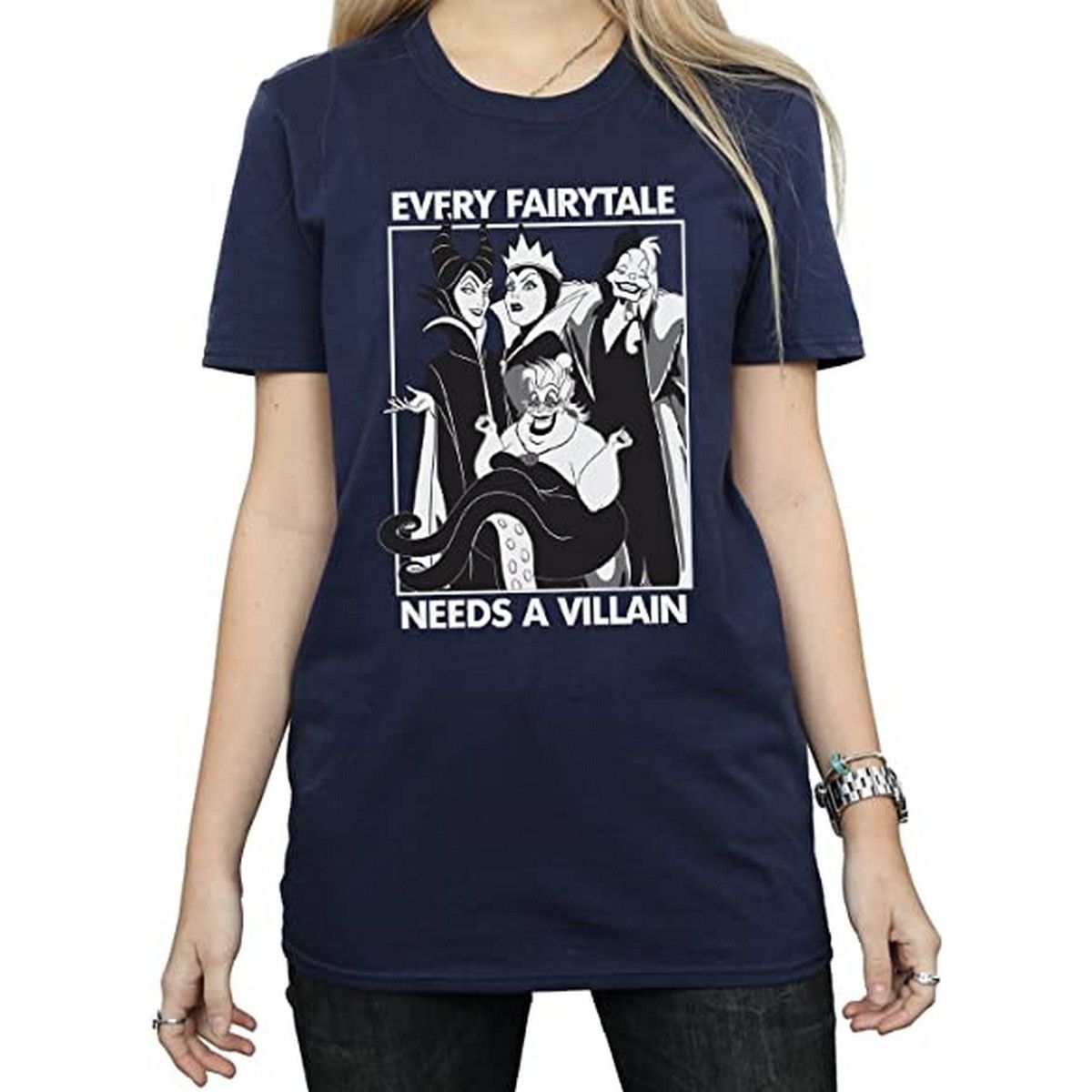 Disney Schurken Grafikdruck T-Shirt