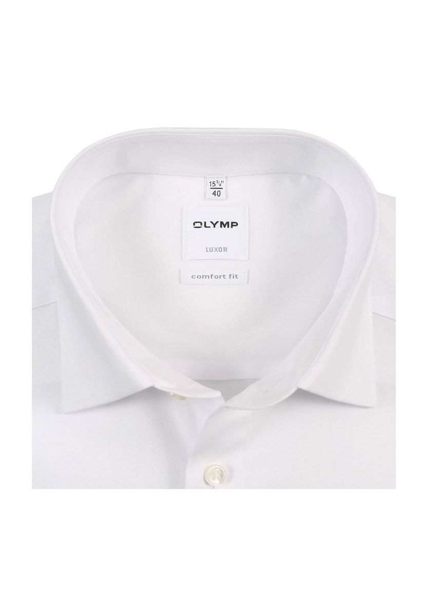 Klassisches Weißes Kurzarmhemd