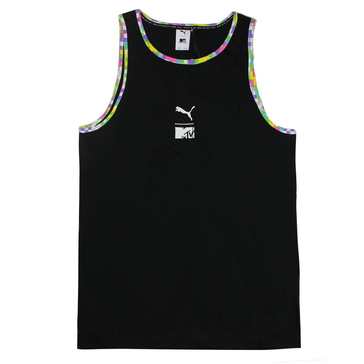 Schwarzes Puma x MTV Tank Top ohne Ärmel