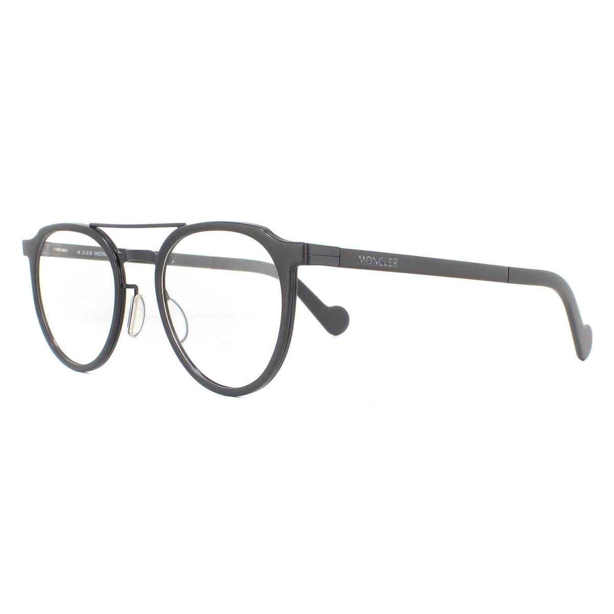Rundbrille mit markantem Doppelsteg