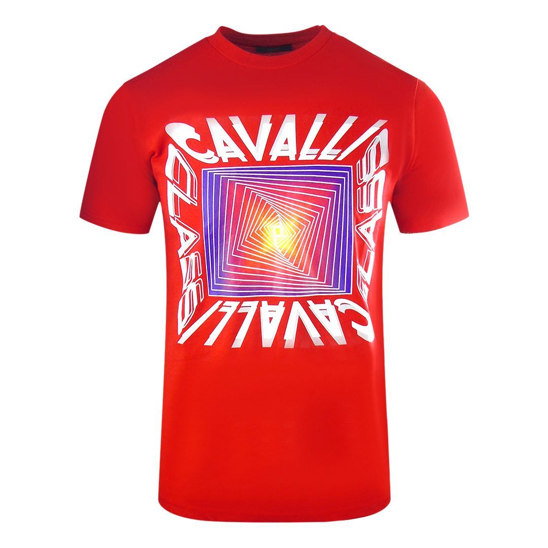 Cavalli Class T-Shirt mit Grafikprint