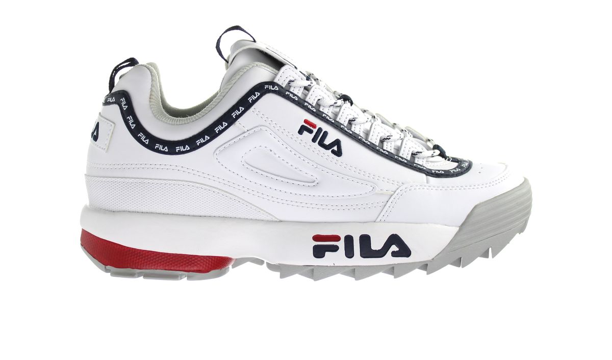 Klobige weiße Sneaker Disruptor-Linie